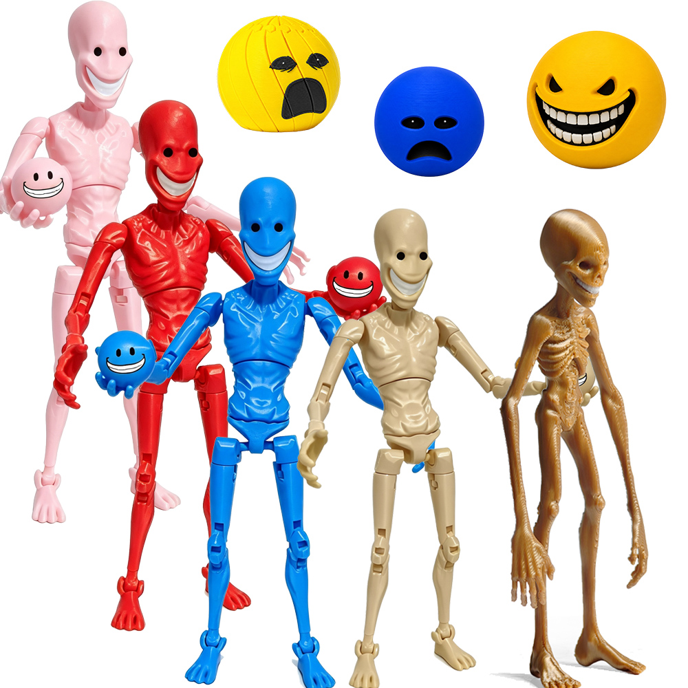 3D Printing Examples - Evil Verity Action Figures 3D Printed