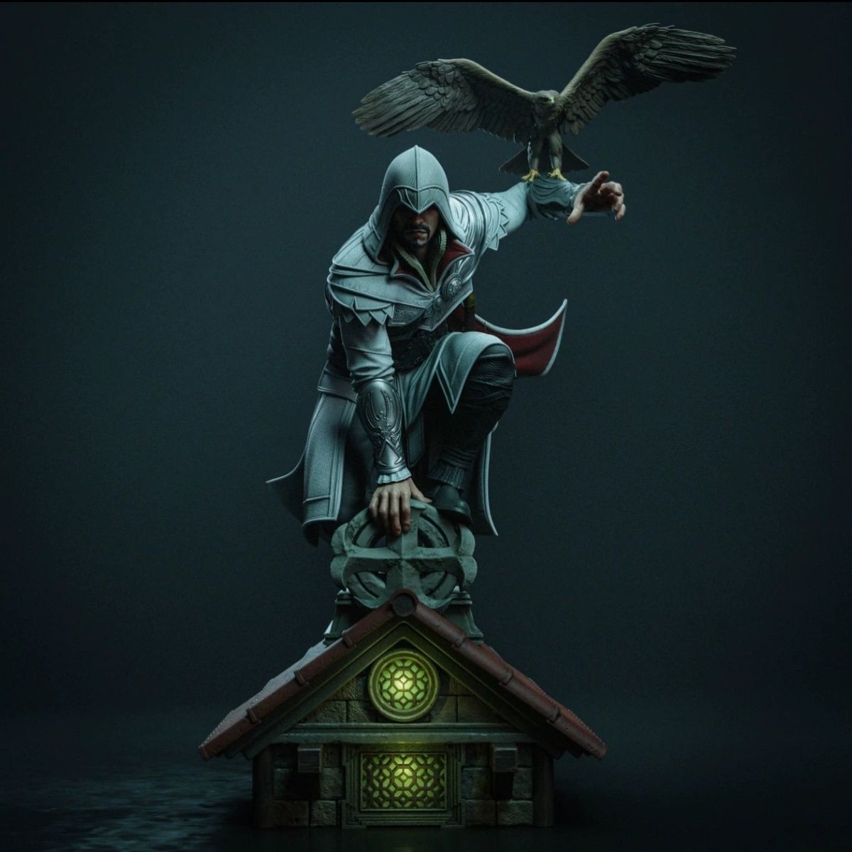 3D Printing Ptc - 3D Printed Resin Models Creed Assassinator
