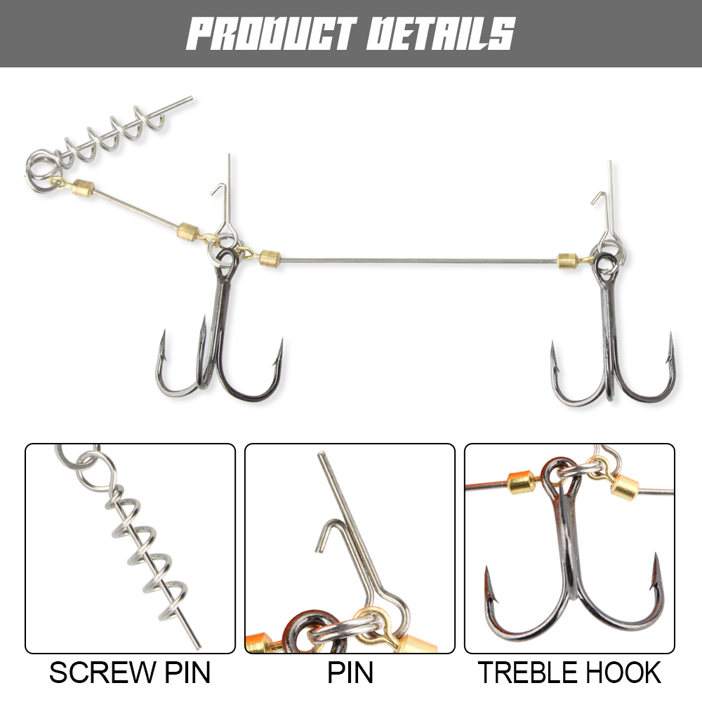 Spinpoler Pike Stinger Rig Hoo - 3D Printing Lure recension och pris
