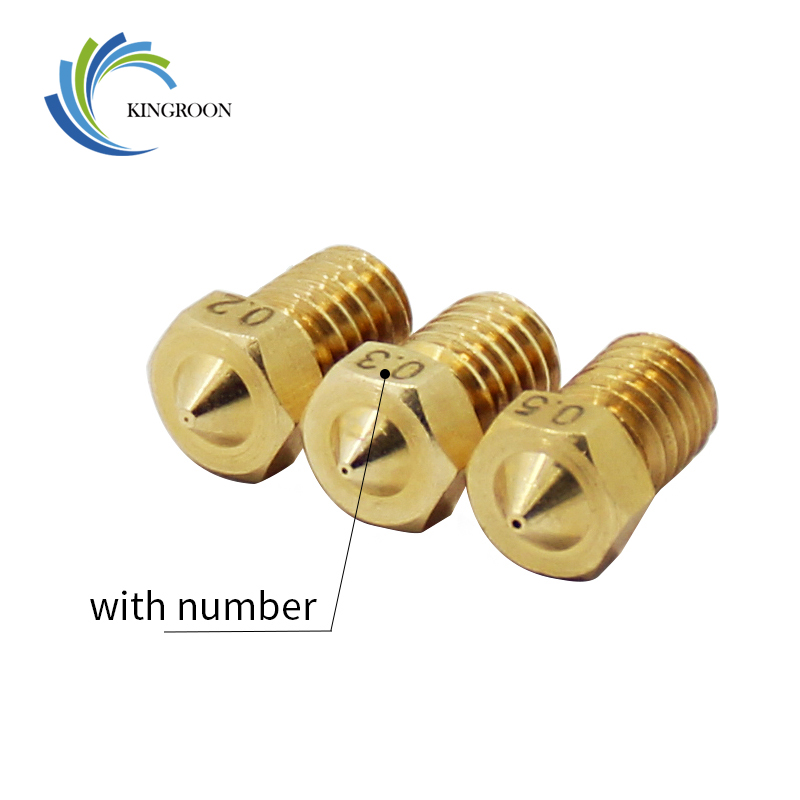 5pcs/lot V5 V6 Nozzle 0.2 0.25 - 3D Printing Fff recension och pris