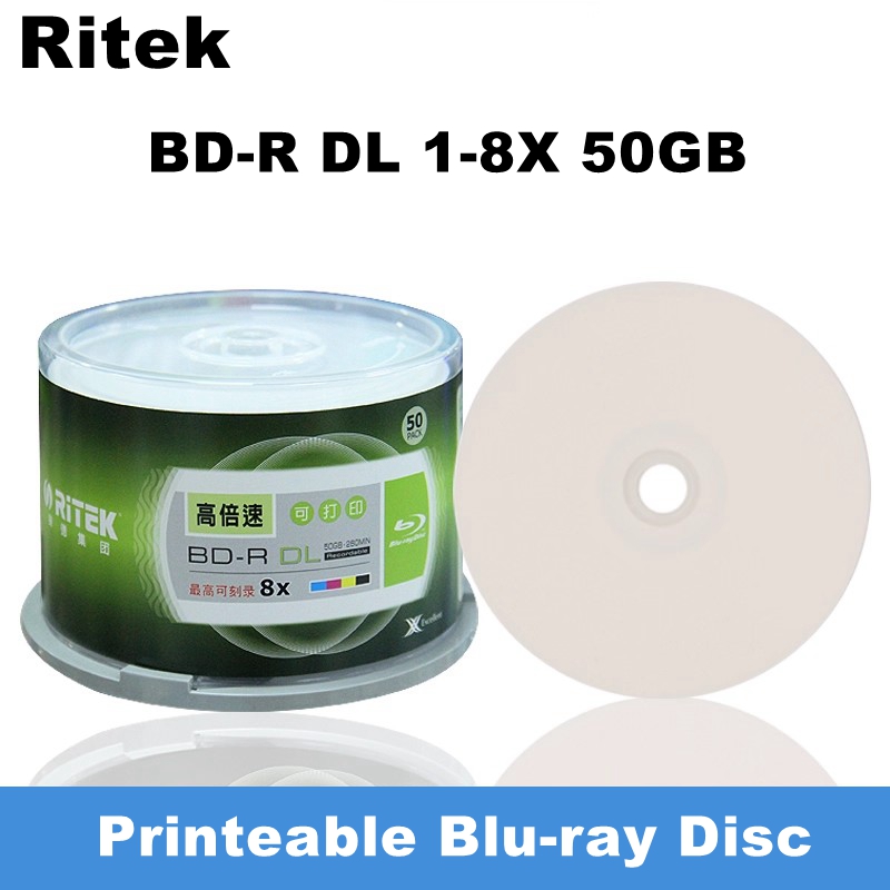 1PCS Ritek BD-R DL 50GB Printa - 3D Printing Robot recension och pris