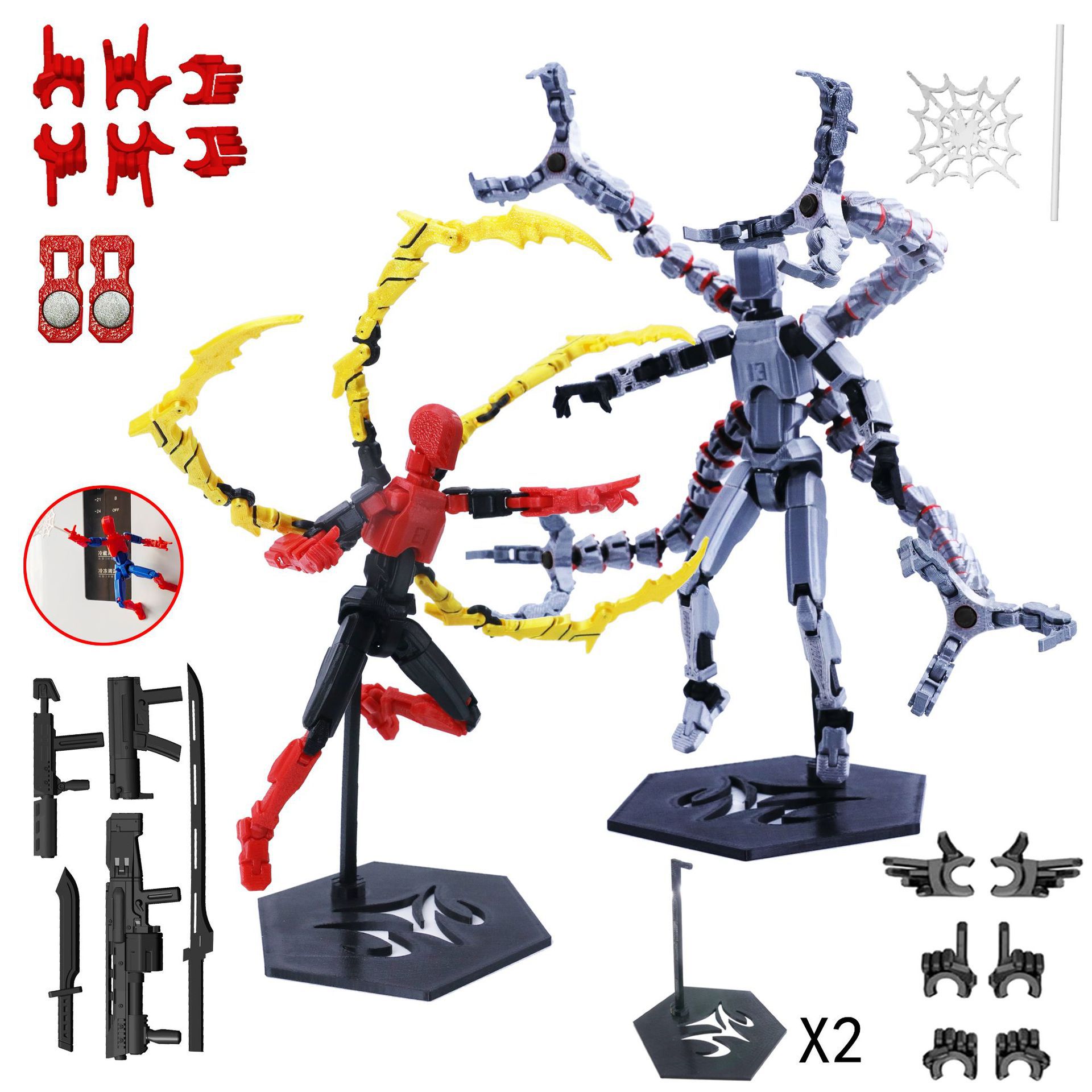 3D Printed Robot Model Toy Mov - 3D Printing Joints recension och pris