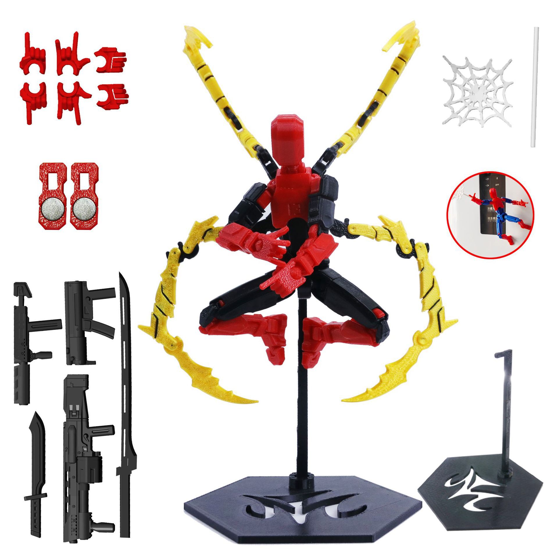 3D Printed Robot Model Toy Mov - 3D Printing Joints recension och pris