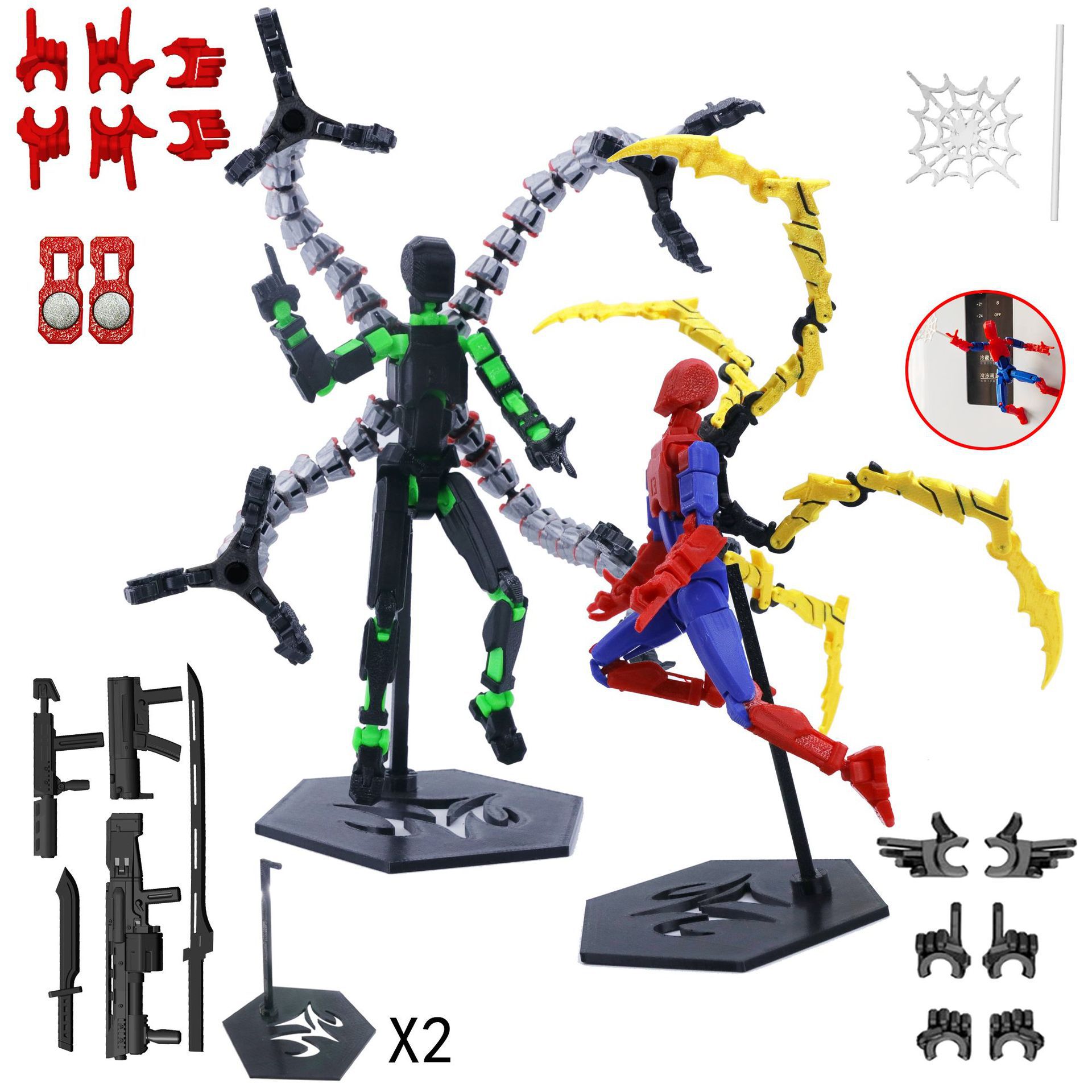 3D Printed Robot Model Toy Mov - 3D Printing Joints recension och pris