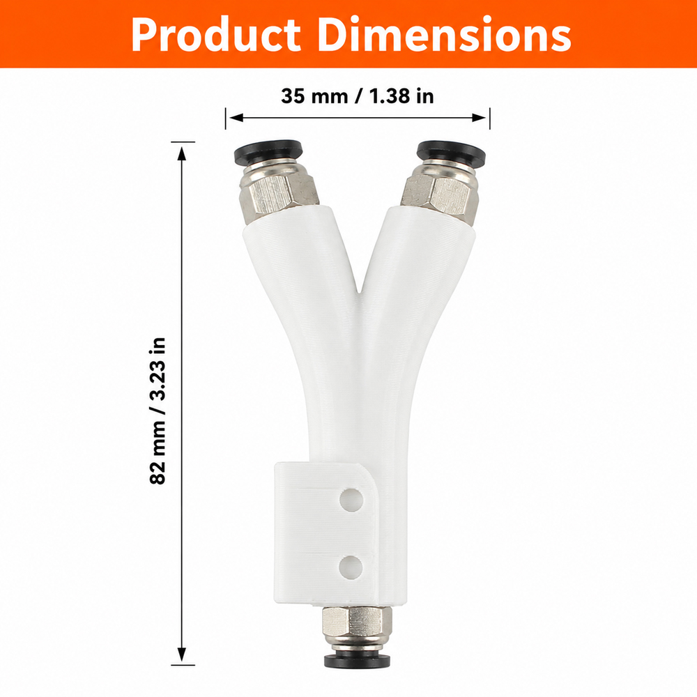 Toaiot For Bambu Y Shape Dual  - 3D Printing Fff recension och pris