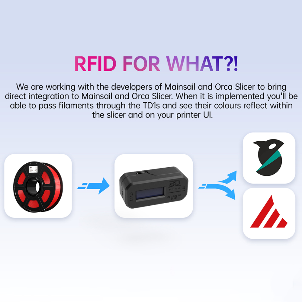 BIGTREETECH TD1s Reads Filamen - 3D Printing Fff recension och pris