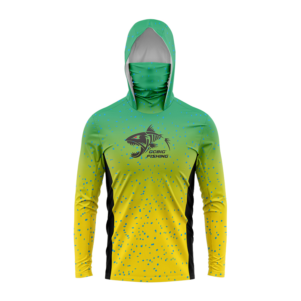 UPF50+ Hooded Fishing Shirt Bu - 3D Printing Lure recension och pris