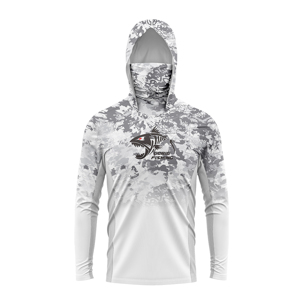 UPF50+ Hooded Fishing Shirt Bu - 3D Printing Lure recension och pris