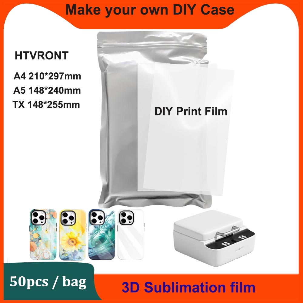 HTVRONT TL-X9 3D Film Sublimat - 3D Printing Ptc recension och pris