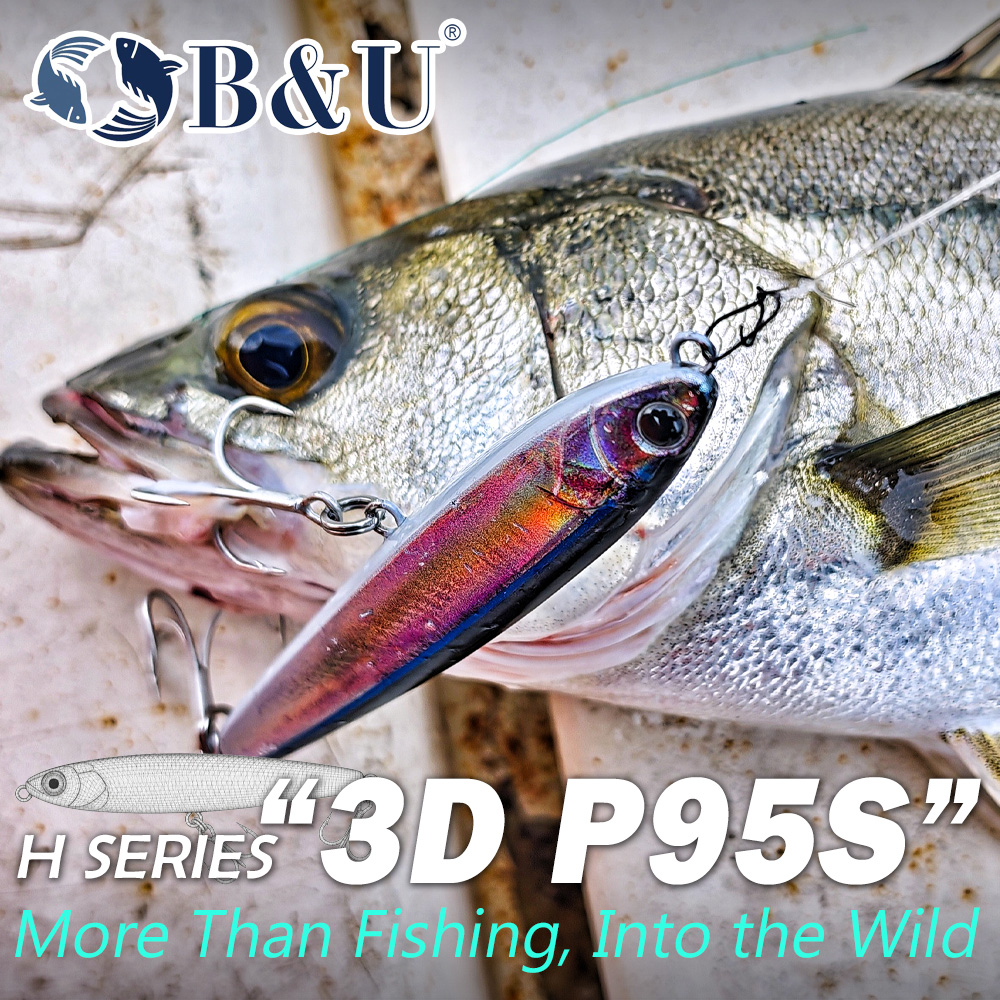 B&U Sinking Pencil Fishing Lur - 3D Printing Lure recension och pris