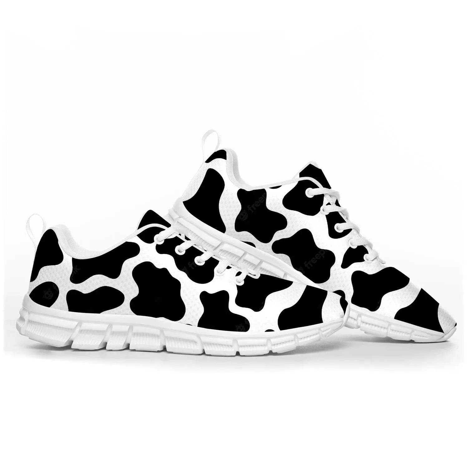 Cow Print 3D Pattern Sports Sh - 3D Printing Custom recension och pris