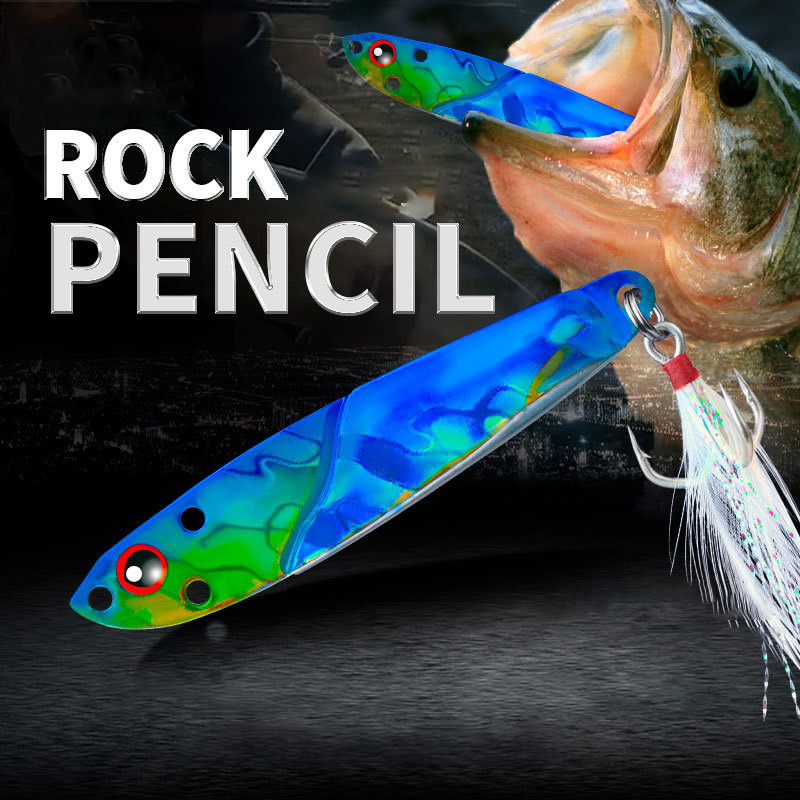 1PC Metal Jig 3D Fish Bait Tac - 3D Printing Lure recension och pris