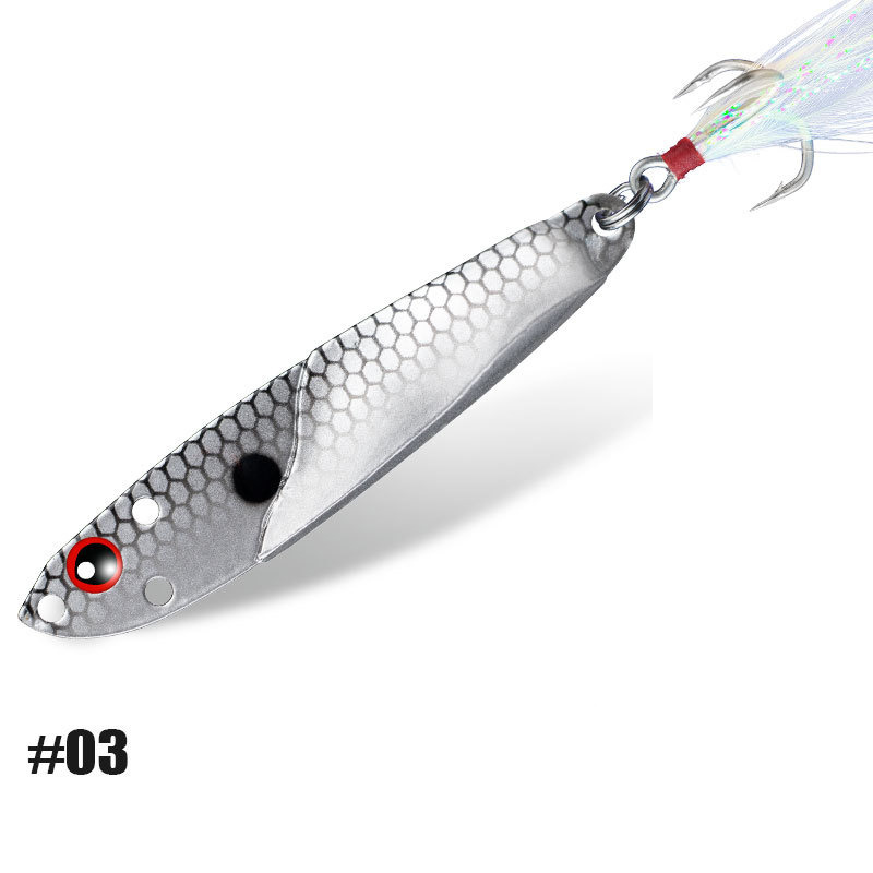 1PC Metal Jig 3D Fish Bait Tac - 3D Printing Lure recension och pris