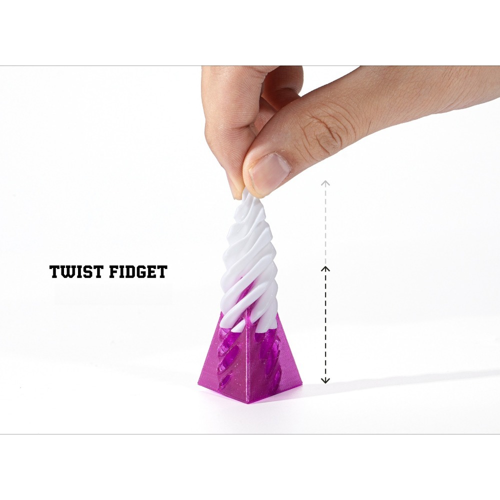 3D Printed Helix Screw Rotatin - 3D Printing Article recension och pris