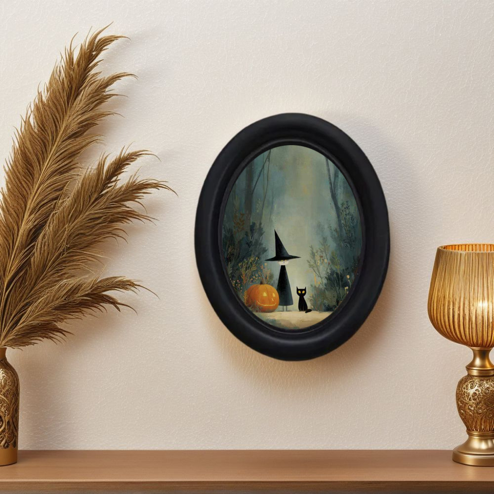 A 3D Vintage Halloween Witch a - 3D Printing Examples recension och pris