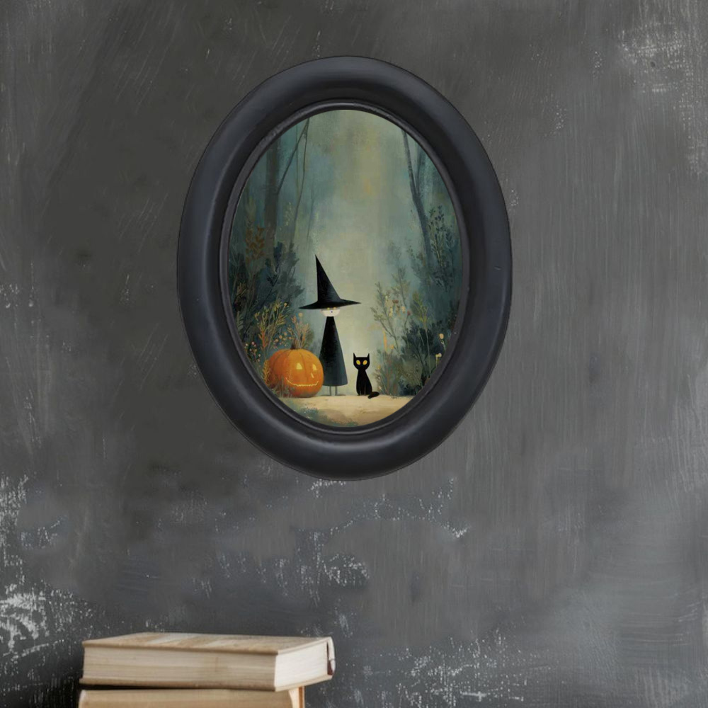 A 3D Vintage Halloween Witch a - 3D Printing Examples recension och pris