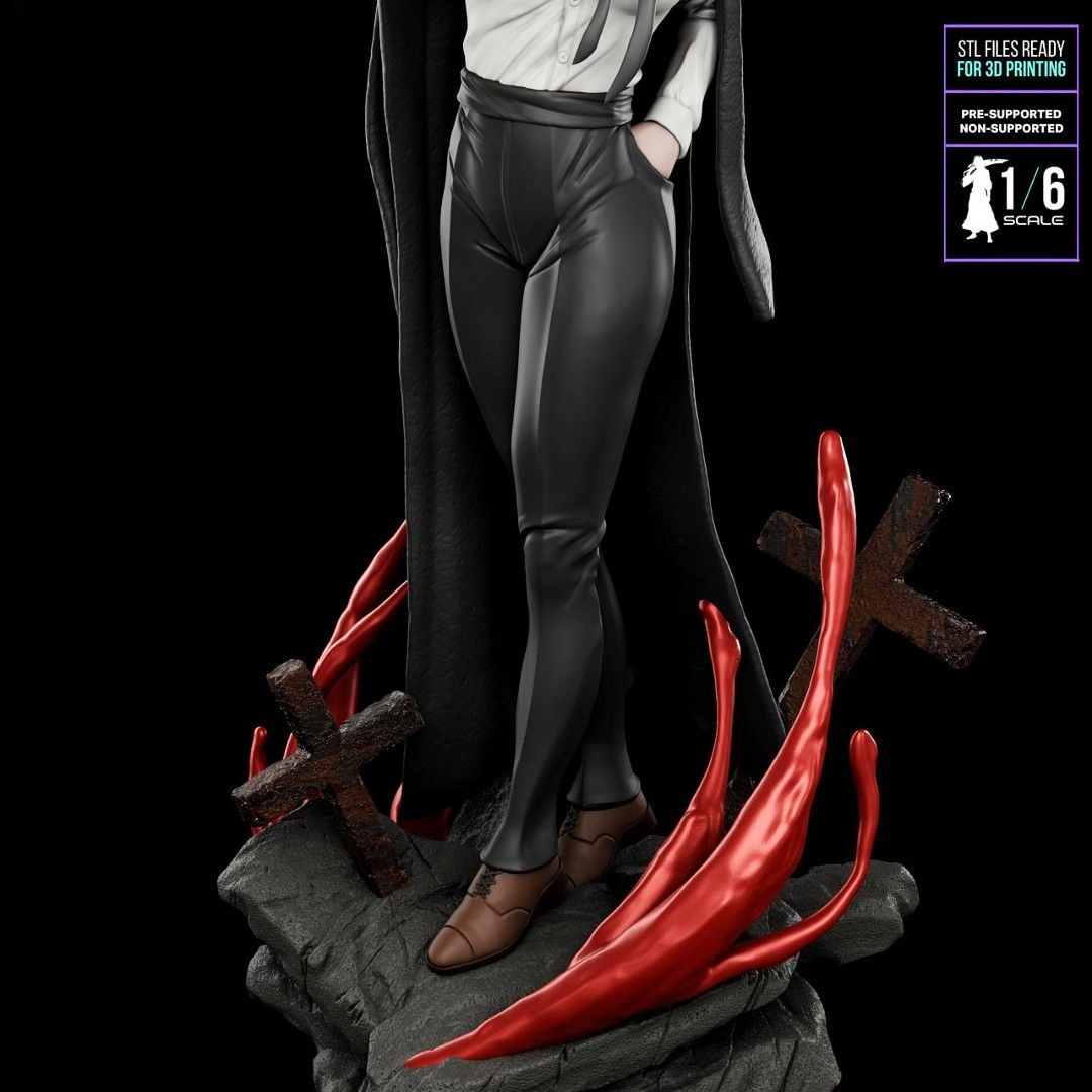 Chainsaw Girl Machima Gk Figur - 3D Printing Ptc recension och pris