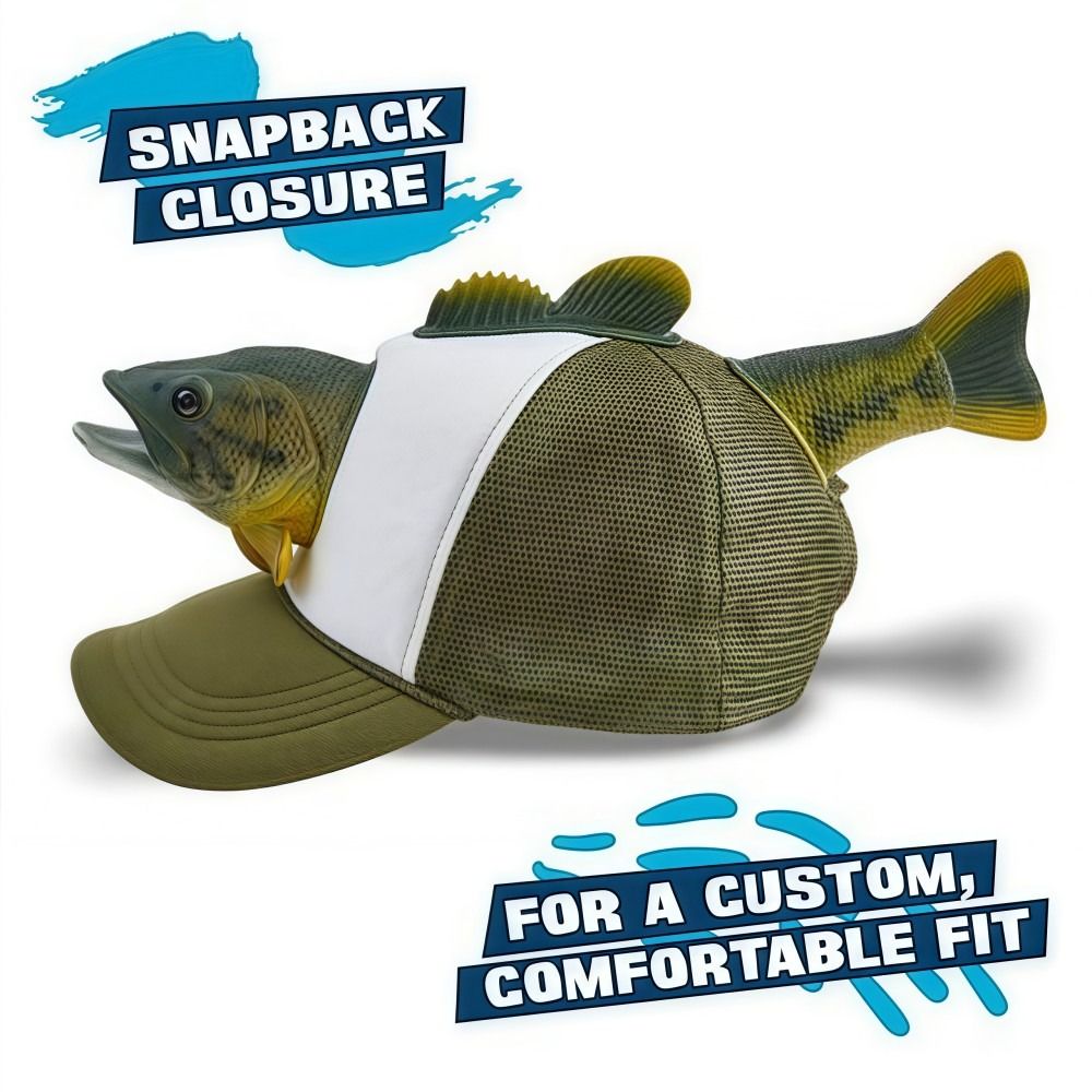 Funny 3D Fish Animal Trucker H - 3D Printing Lure recension och pris