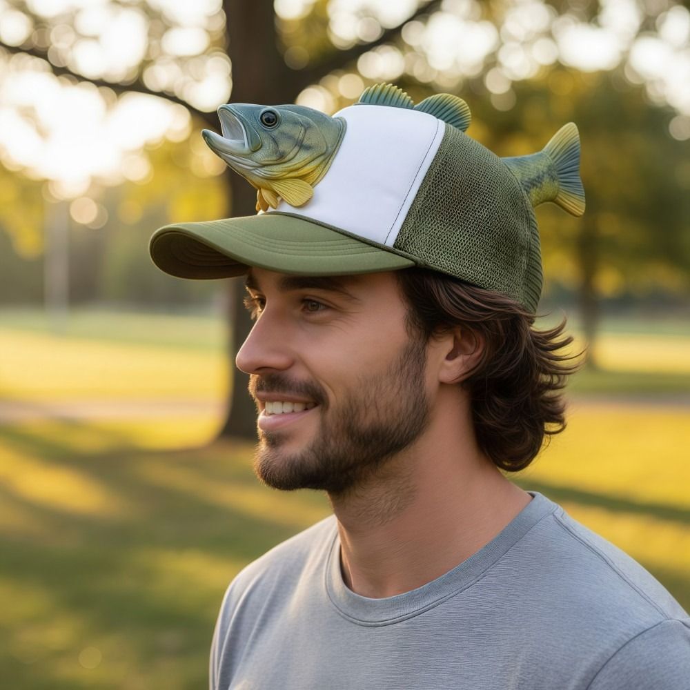 Funny 3D Fish Animal Trucker H - 3D Printing Lure recension och pris