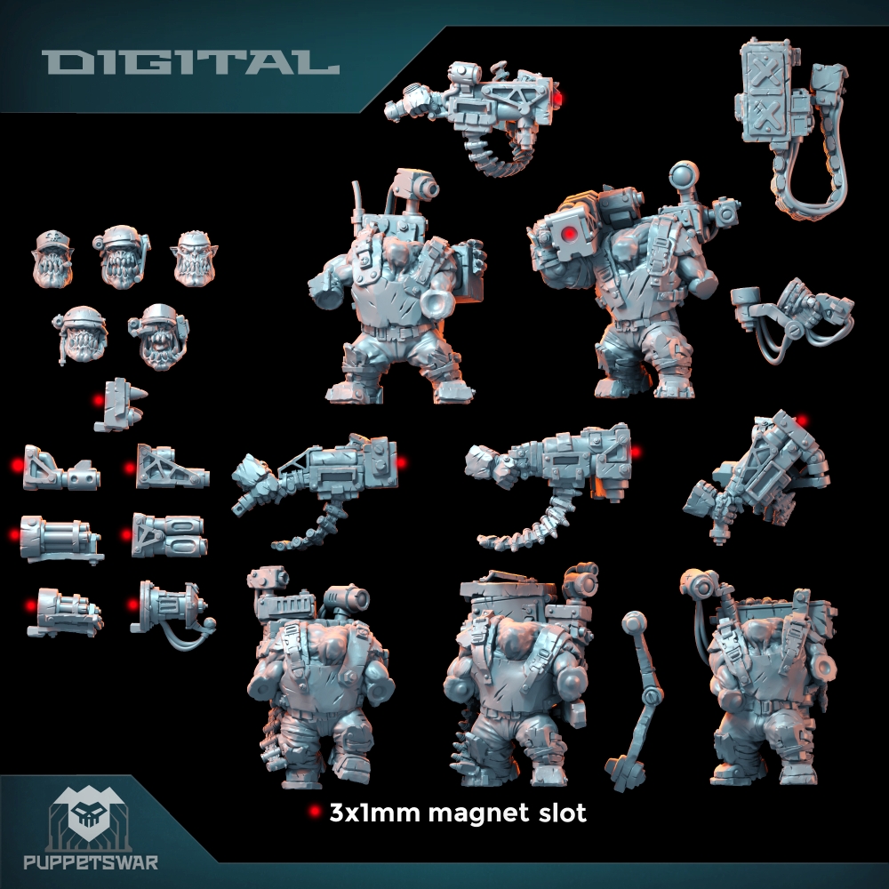 Orc Ultimate Badasses Squad, G - 3D Printing Article recension och pris