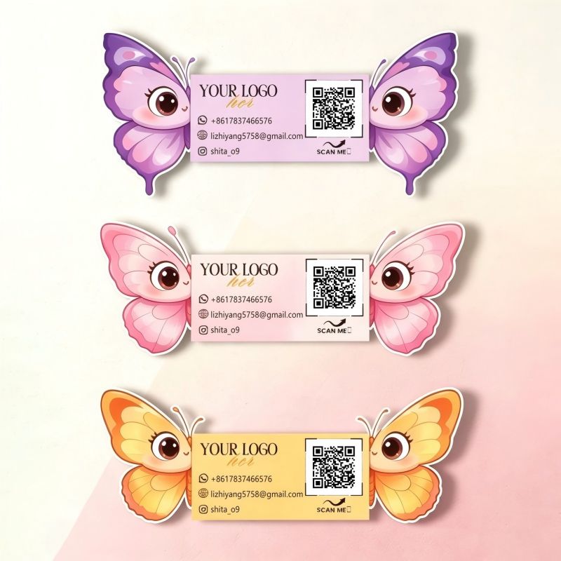 Custom 3D Pop-up Business Card - 3D Printing Qr Code recension och pris
