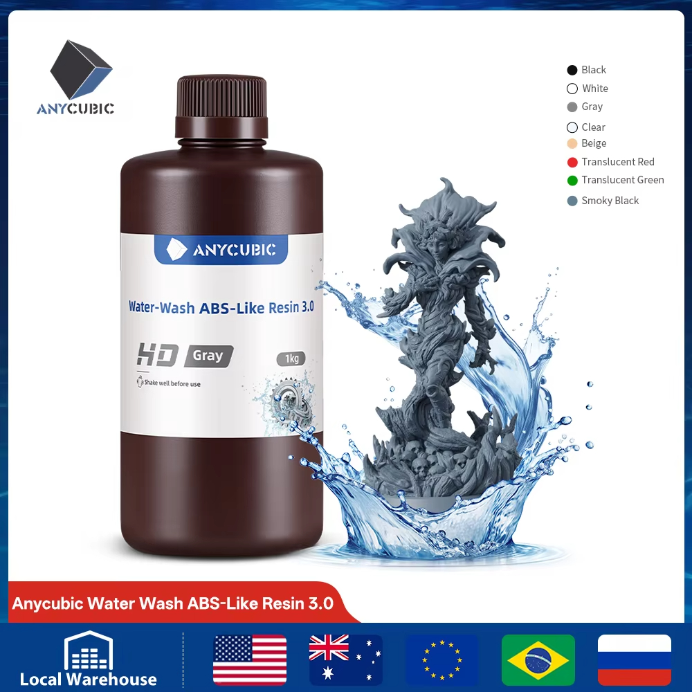 ANYCUBIC Water-Washable Like A - 3D Printing Sla recension och pris