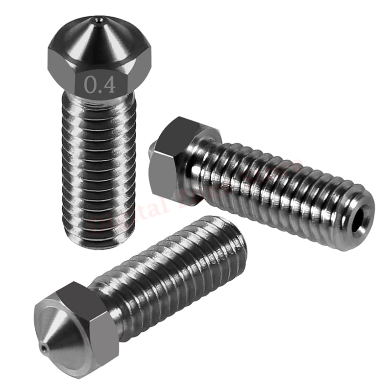 10pcs V6 Hardened Steel Volcan - 3D Printing Fff recension och pris