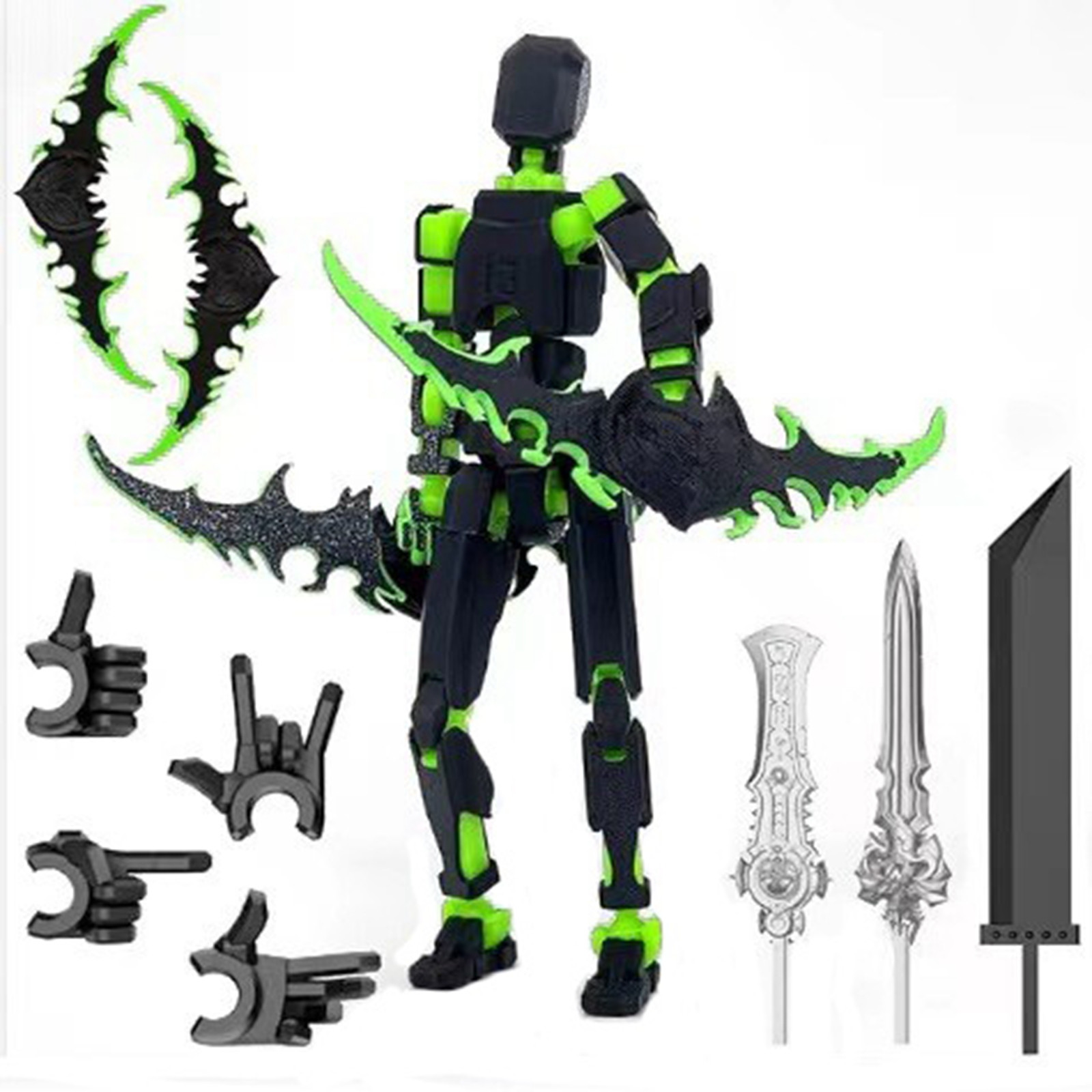 Titan 13 With Wings Figure Toy - 3D Printing Robot recension och pris