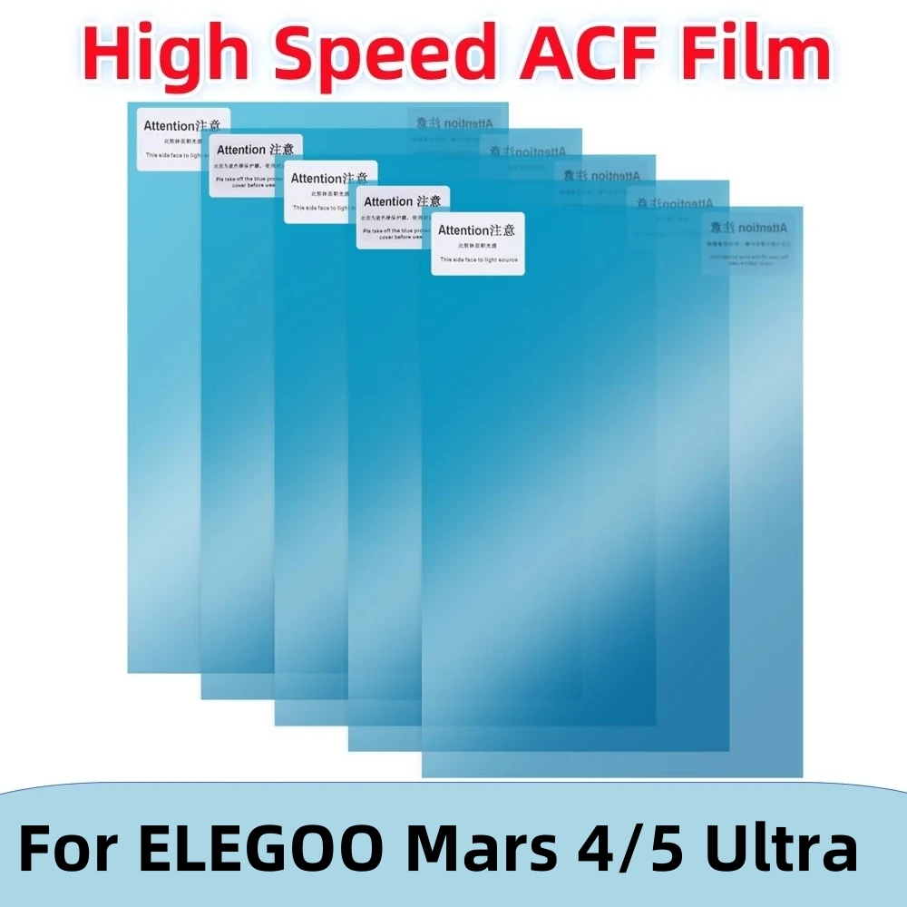 5Pcs 7 Inch ACF Film 235x160mm - 3D Printing Sla recension och pris