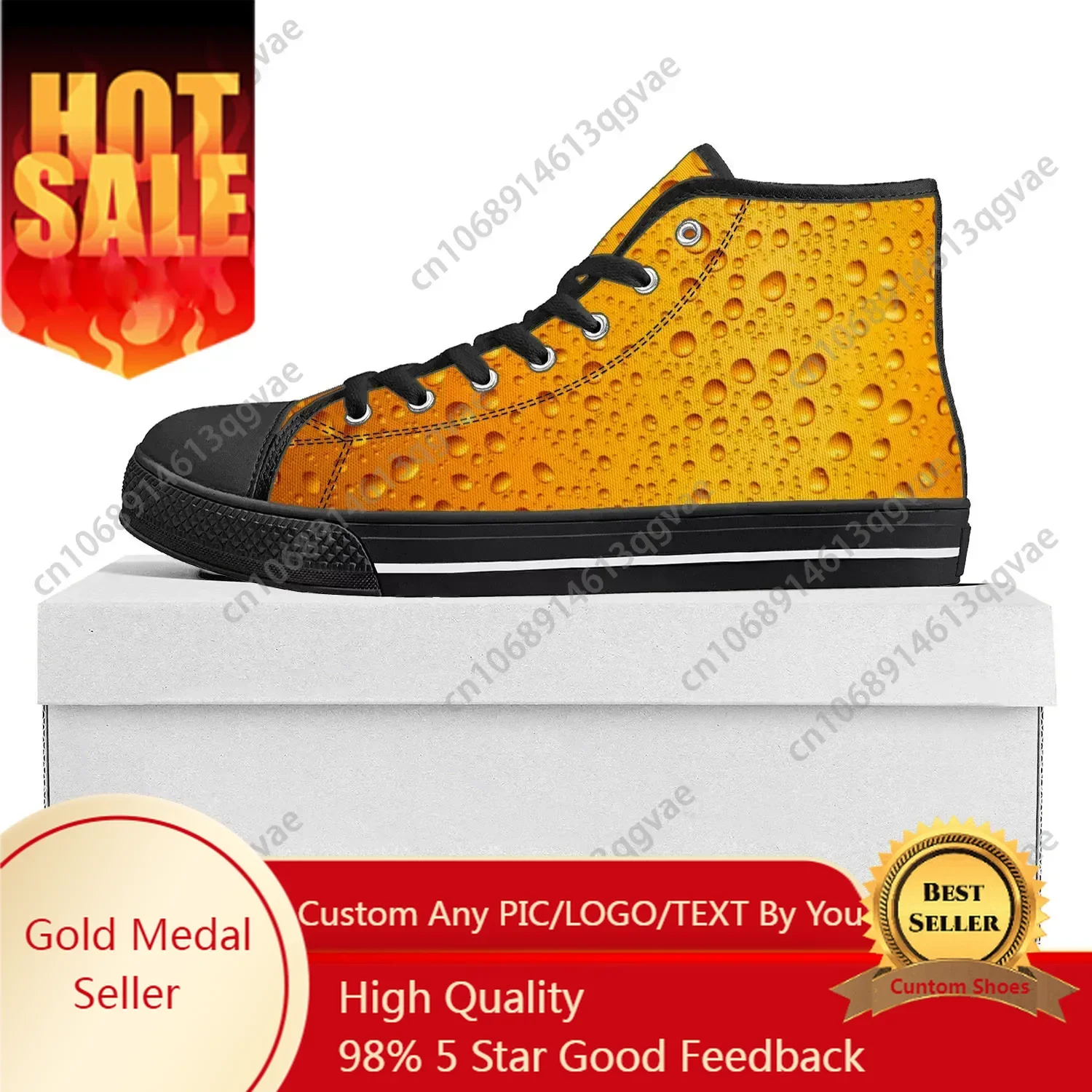 Beer Unisex 3D Print High Top  - 3D Printing Custom recension och pris