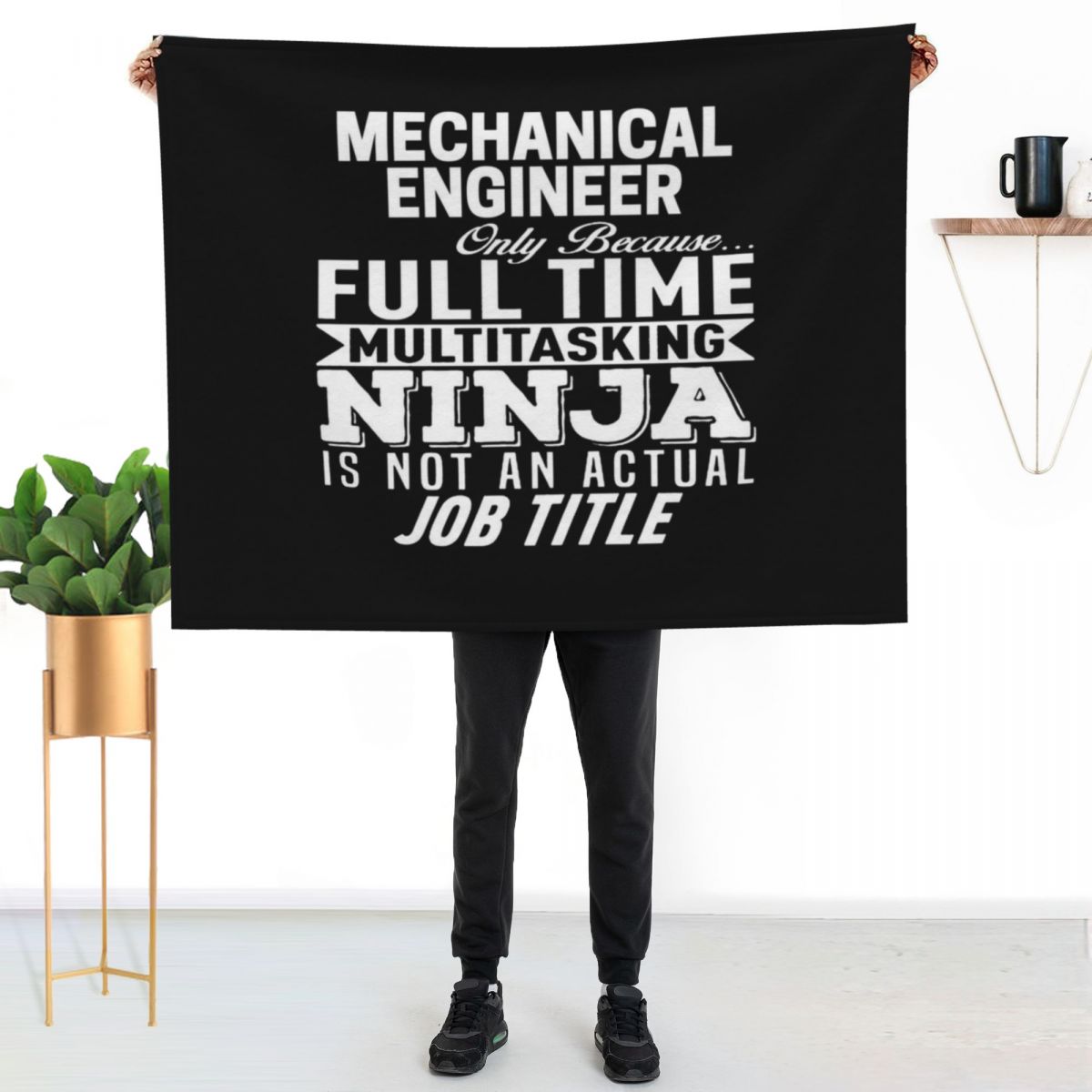 Mechanical engineer Throw Blan - 3D Printing Engineer recension och pris