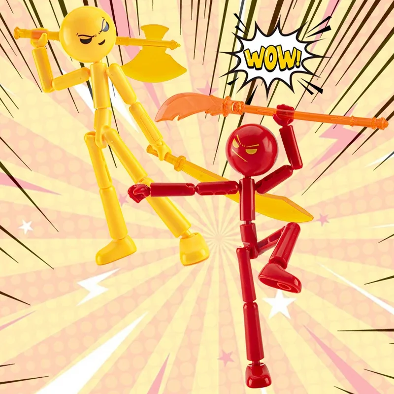 3D Printed Stickman Action Fig - 3D Printing Robot recension och pris