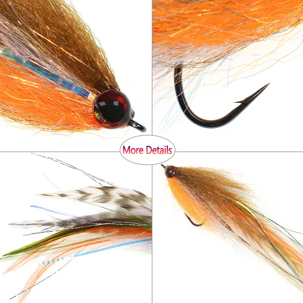 1/4pcs 2/0 5.91inch Big Stream - 3D Printing Lure recension och pris