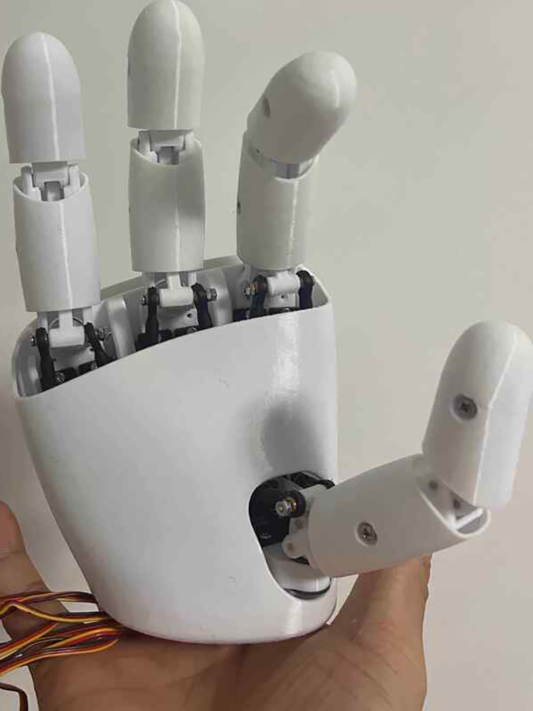 AmazingHand 8 DOF Robot Hand 3 - 3D Printing Robot recension och pris