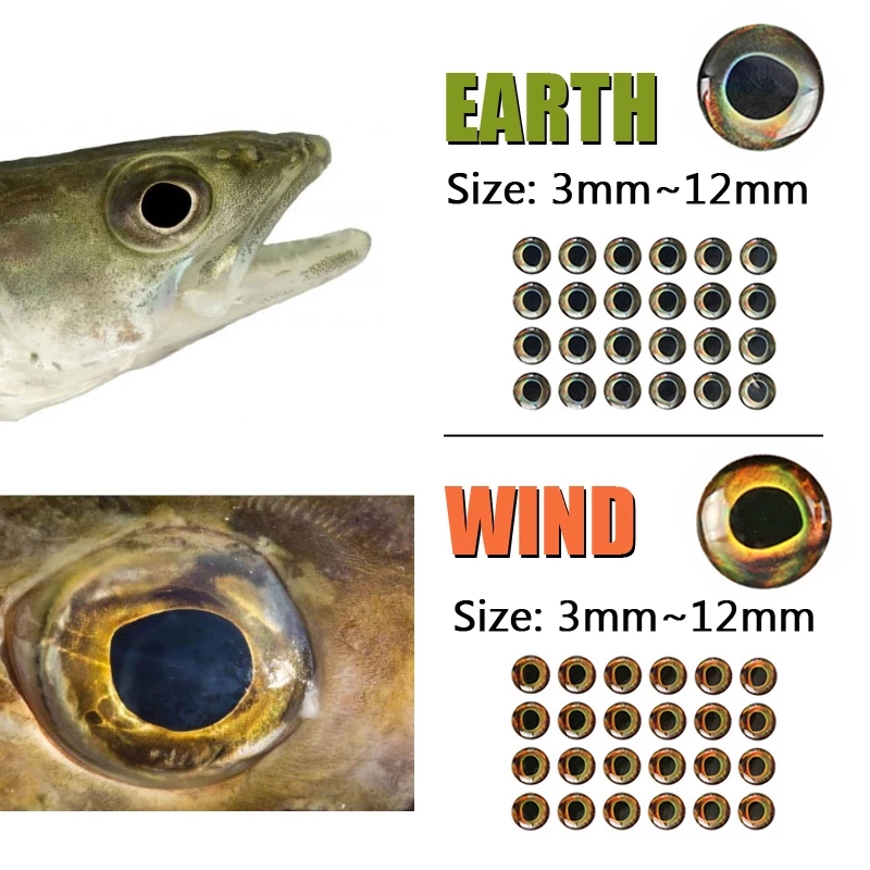 Wifreo 400pcs/pack 3D Fish Lur - 3D Printing Lure recension och pris