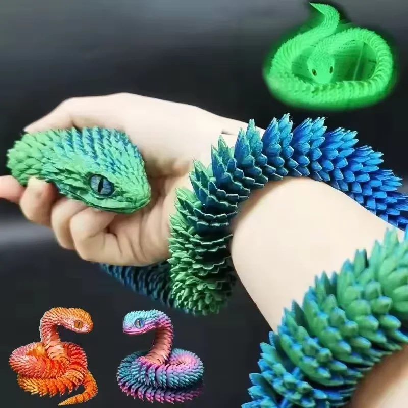 3D Printed Snake Movable Joint - 3D Printing Joints recension och pris