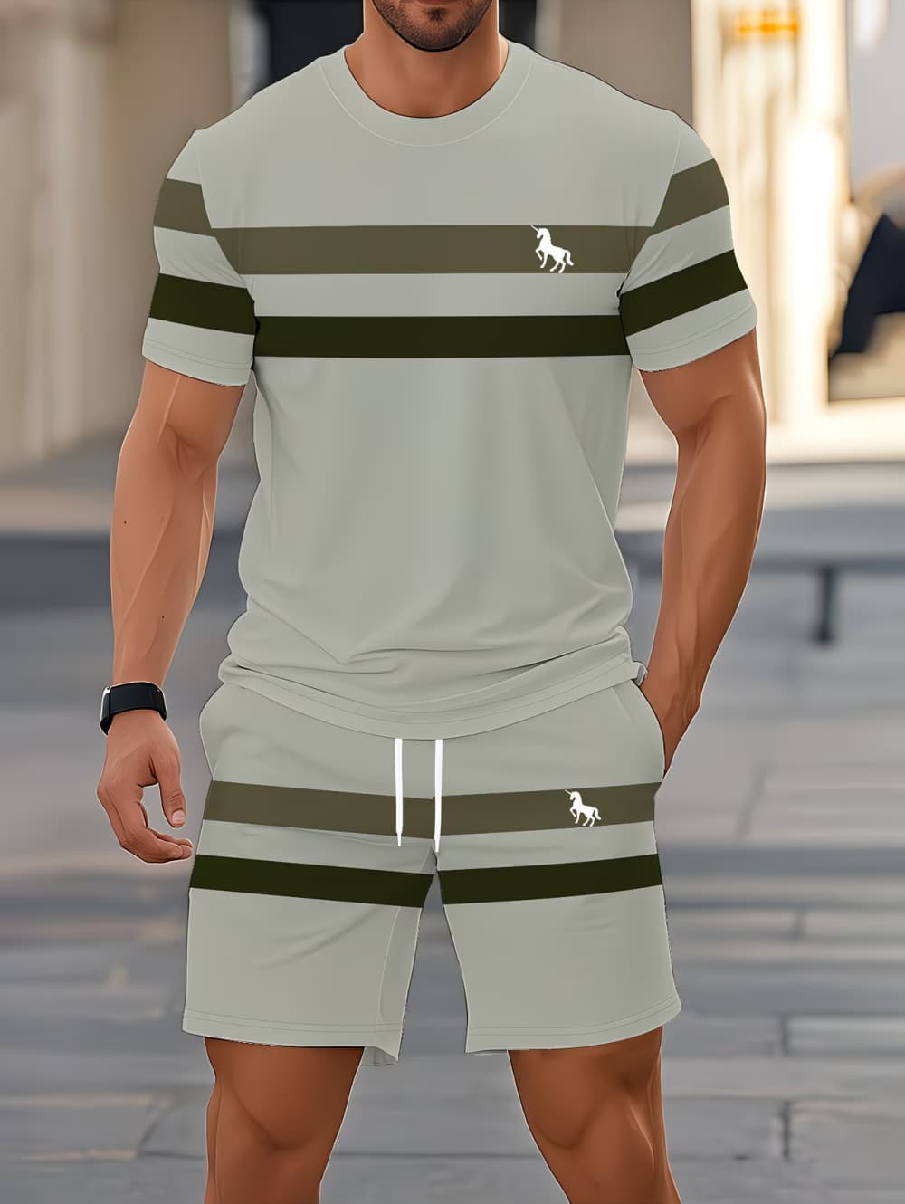 Men's Summer Sets Funny 3D Str - 3D Printing Custom recension och pris