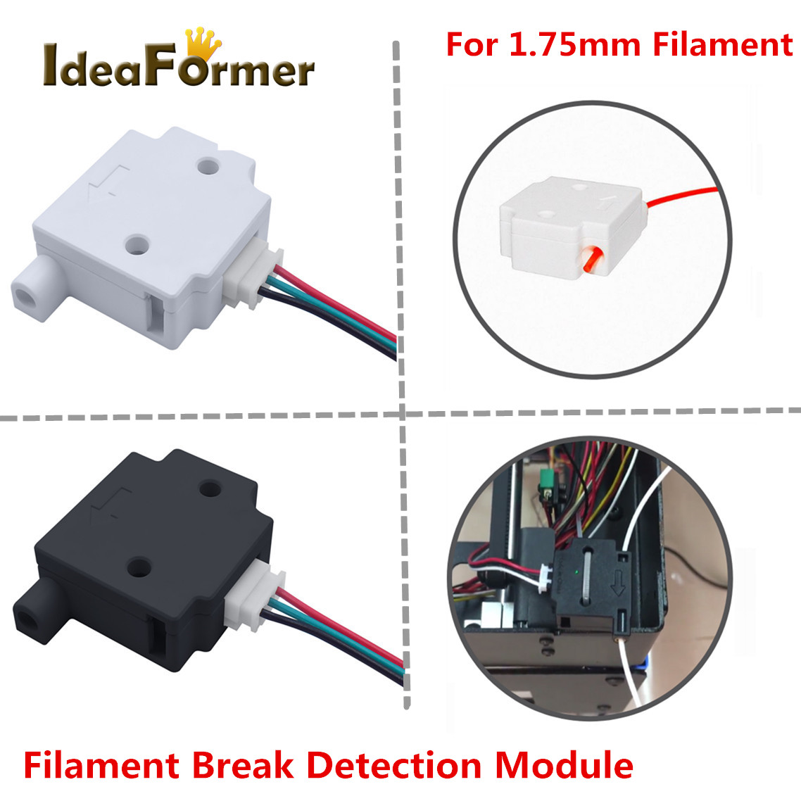 Filament Breakage Detection Mo - 3D Printing Fff recension och pris