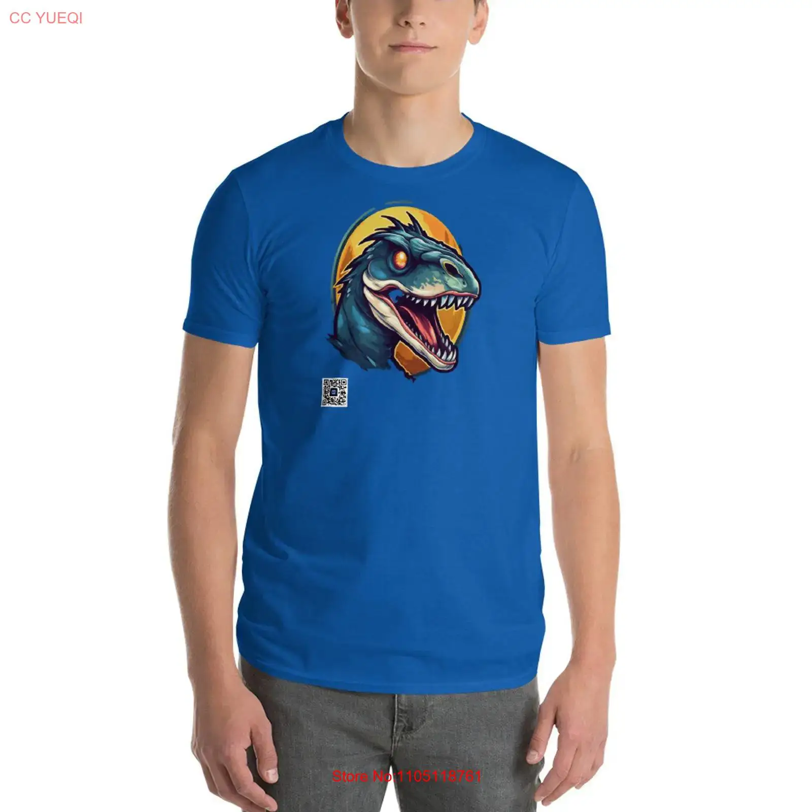 Dinosaur T Shirt smartphone ca - 3D Printing Qr Code recension och pris