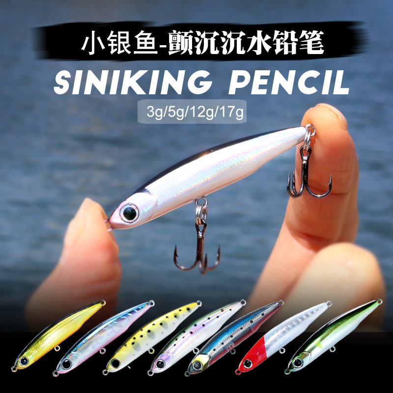 DUODUOYU 1PCS Sinking Pencil F - 3D Printing Lure recension och pris