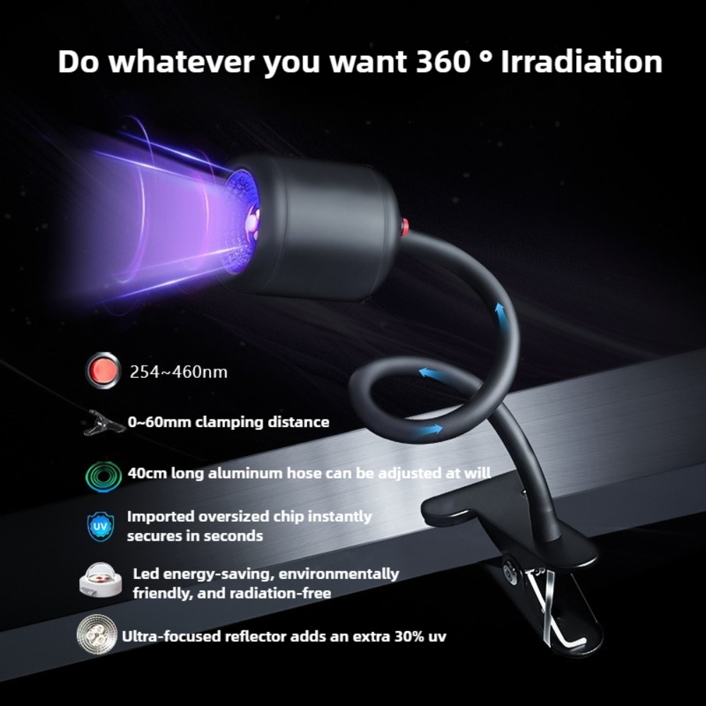 Handheld Clamp UV Curing Lamp  - 3D Printing Sla recension och pris