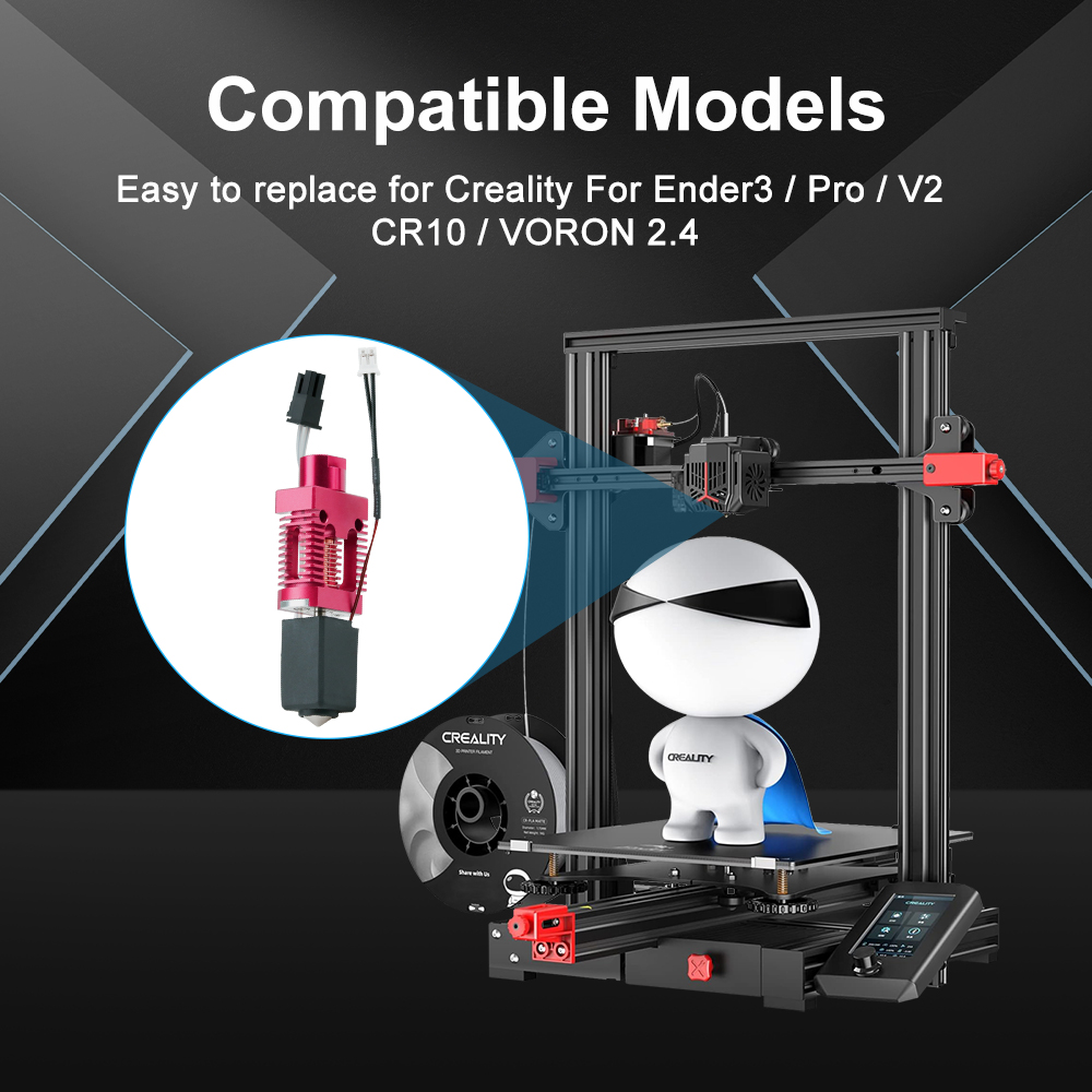 Upgrade Hotend Kit For Crealit - Ender 3 Upgrade Kit recension och pris