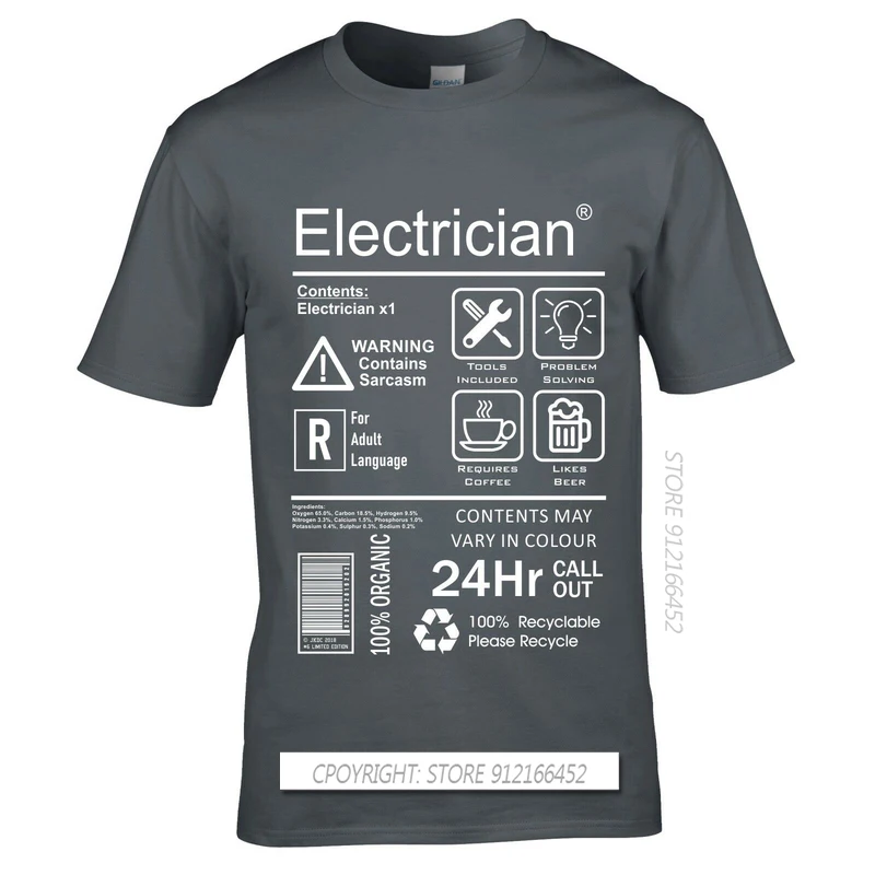 Funny Electrician Package Care - 3D Printing Engineer recension och pris