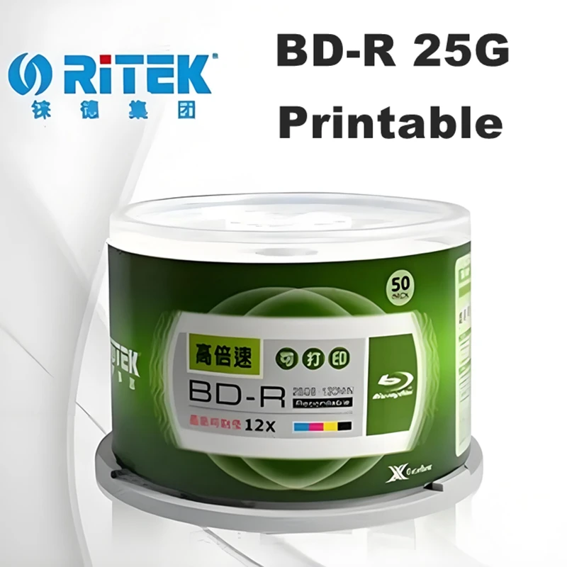 50PCS/BOX Ritek BD-R 25GB Prin - 3D Printing Robot recension och pris
